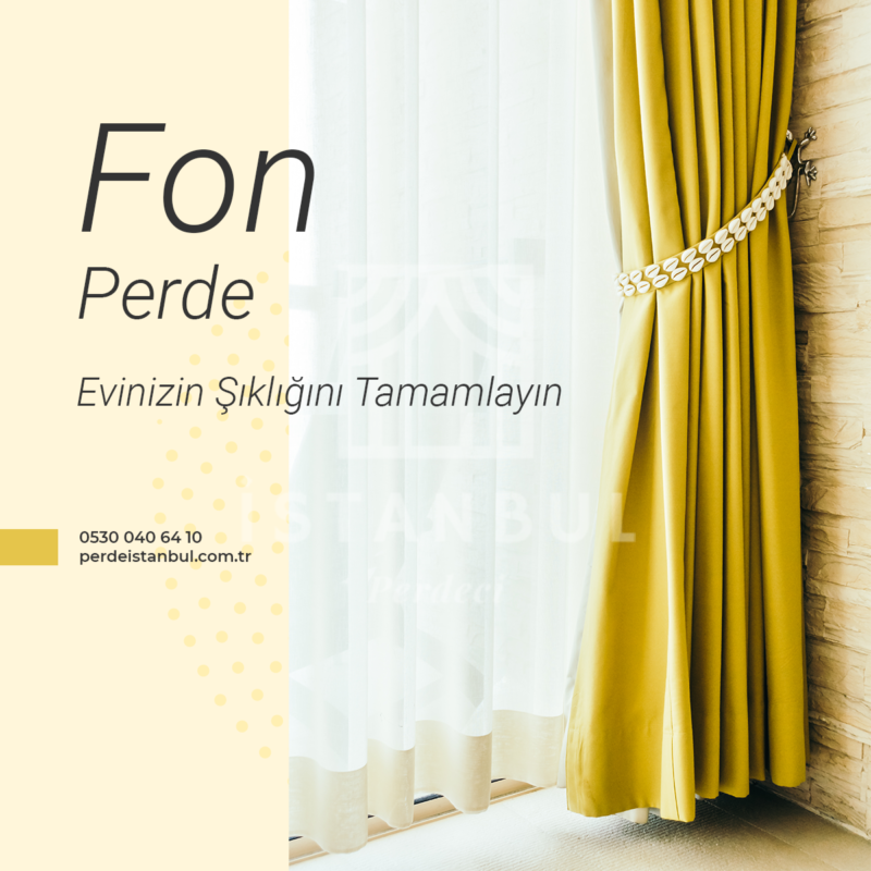 istanbul fon perde